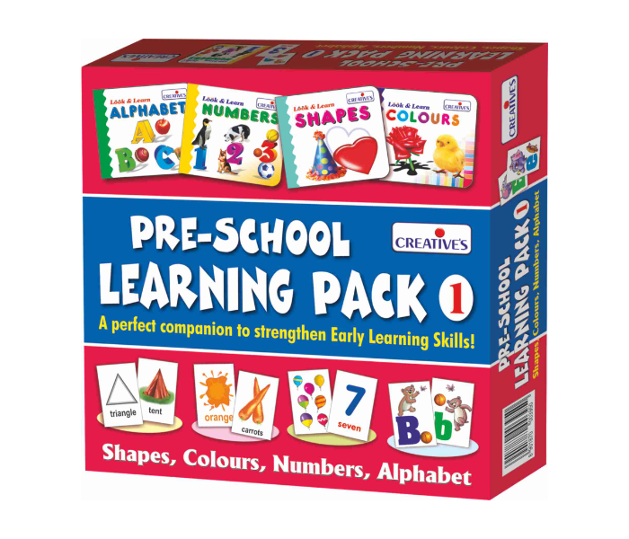 Express Delivery - JMsouq Creative Educational CE01007 Pre School Learning Pack 1 Educational Game for Kids - ID 92173