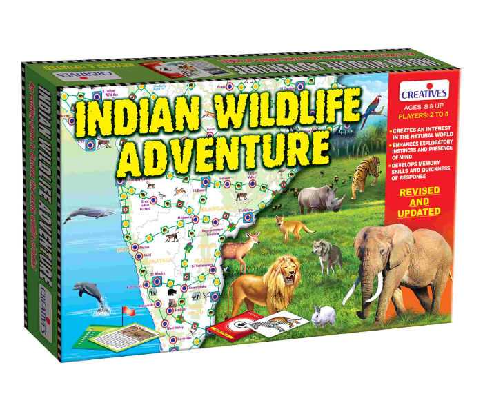 Express Delivery - JMsouq Creative Educational CE01006 Wildlife Adventure Board Game for Kids - ID 91658