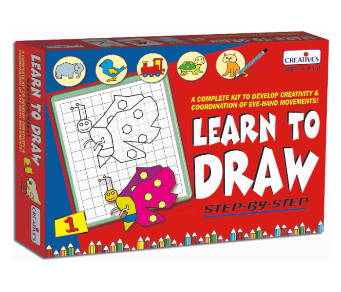 Express Delivery - JMsouq Creative Educational CE01038 Learn to Draw I Educational Game for Kids - ID 92074