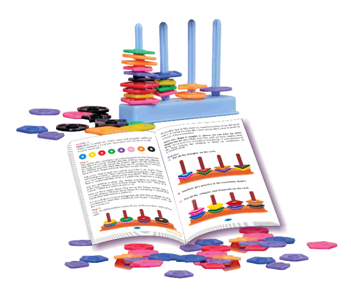 Express Delivery - JMsouq Creative Educational CE00698 Colour and Shapes Sorter Educational Game for Kids - ID 92155