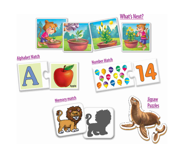 Express Delivery - JMsouq Creative Educational CE00252 Little Learners Pack 2 Educational Game for Kids - ID 92451