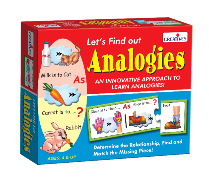 Express Delivery - JMsouq Creative Educational CE00998 Lets Find out Analogies Educational Game for Kids - ID 92065