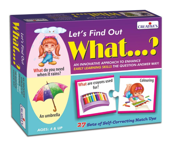 Express Delivery - JMsouq Creative Educational CE00995 Lets Find out What Educational Game for Kids - ID 92203