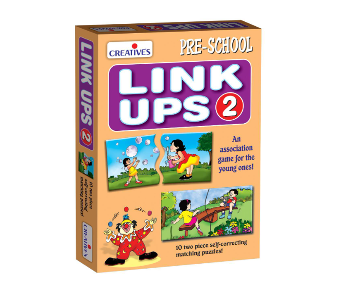 Express Delivery - JMsouq Creative Educational CE00754 Link Ups 2 Puzzles Educational Game for Kids - ID 92424