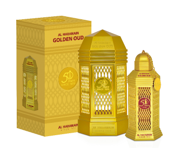 Express Delivery - Al Haramain AHP1970 100ml Golden Oud Perfume Spray - ID 92623