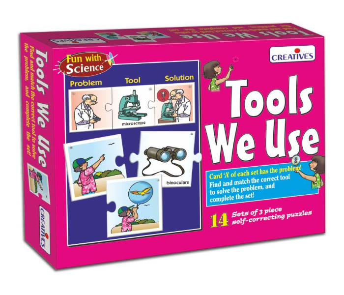 Express Delivery - JMsouq Creative Educational CE00992 Tools We Use Educational Game for Kids - ID 92204