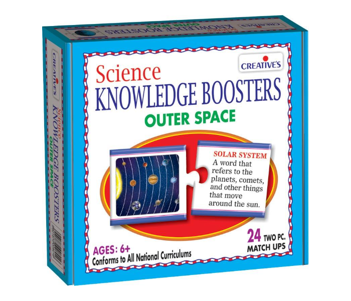 Express Delivery - JMsouq Creative Educational CE00191 Science Knowledge Boosters Outer Space Puzzle for Kids - ID 92109