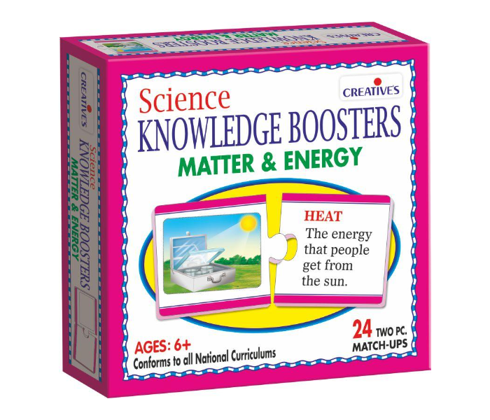 Express Delivery - JMsouq Creative Educational CE00194 Science Knowledge Boosters Matter and Energy Puzzle Educational Game for Kids - ID 92112