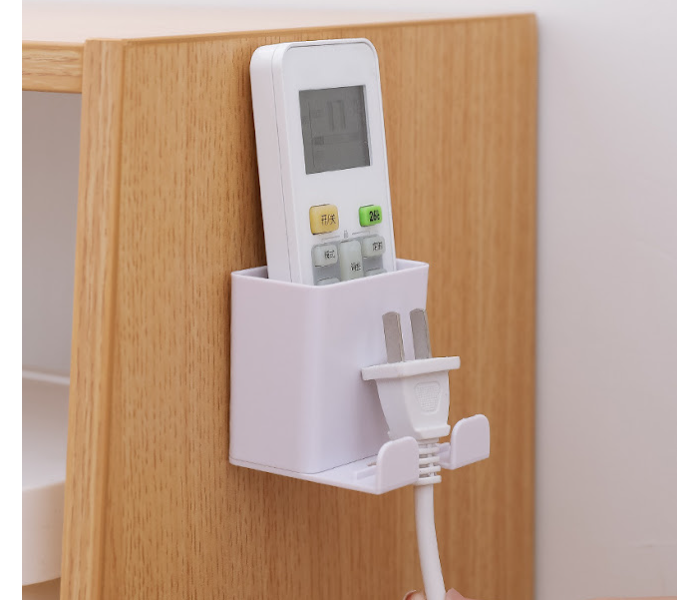 Express Delivery - GTC 22000651 2 Pcs Wall Mount Multifunctional Remote and Mobile Holder - Off White - ID 95993