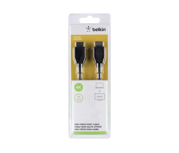 Express Delivery - Belkin HDMI Digital 4K Cable 3m Black - ID 95779