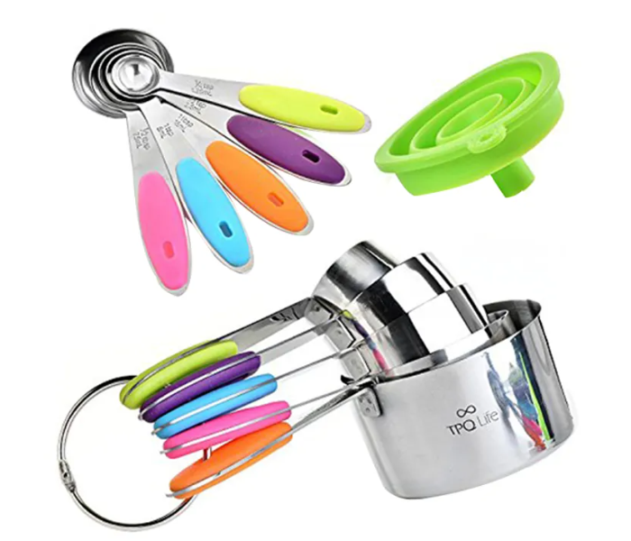 Generic 10-Piece Measuring Cup And Spoon Set in UAE