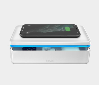 Energea Stera360 UV Sanitizing Box With Wireless Charging- White in UAE