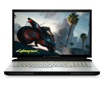 Dell Alienware Area-51m R2 Gaming Laptop 17-ALNWF-CT0-WHTC 17.3 Inch FHD Intel Core I7-10700K Processor 32GB RAM 1 Plus 1 SSD NVIDIA GeForce RTX 2080 SUPER 8GB GDDR6 Windows 10 - Lunar Light in OMAN