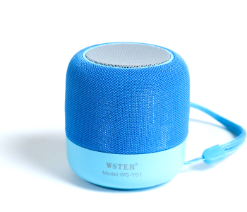 WSTER WS-Y01 Wireless Stereo Speaker - Blue in UAE