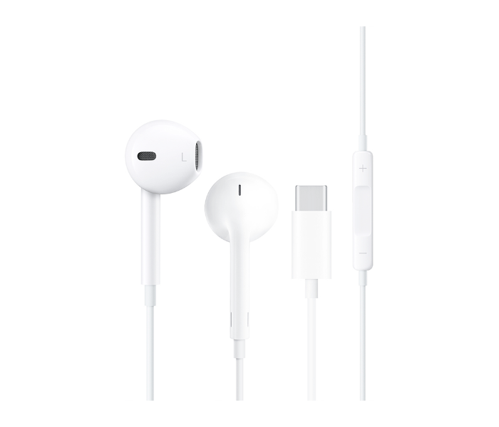 Express Delivery - Wiwu EB303 Earbuds Type-C Connector - White - ID 100834