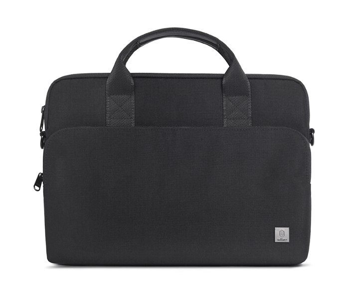 Express Delivery - Wiwu ADLLB156LB Alpha Double Layer Laptop Bag - Black - ID 100843