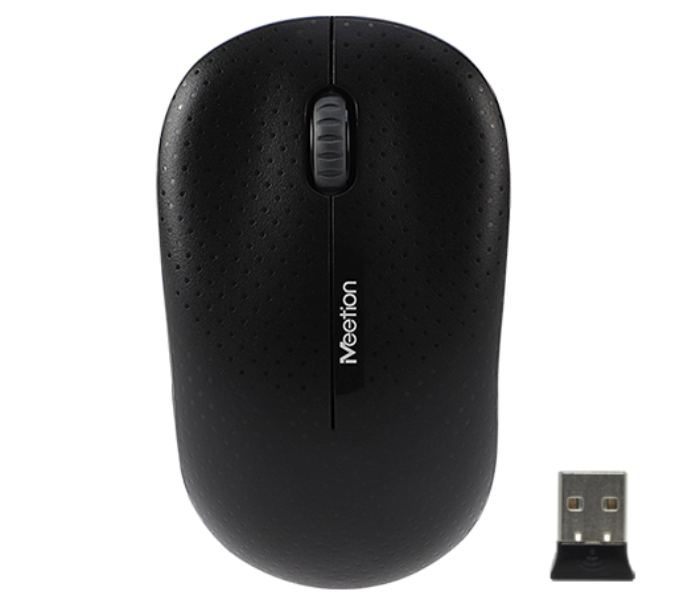 Express Delivery - Meetion MT-R545  Wireless Optical Mouse - Black - ID 99937