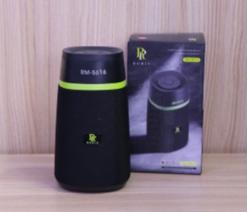 Portable RM-S616 Bluetooth Speaker - Black And Green in UAE