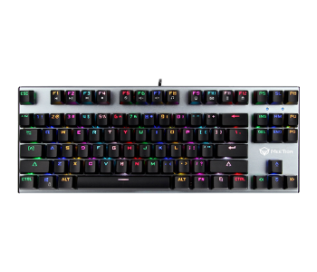 Express Delivery - Meetion MT-MK04 RGB 87 Keys Mechanical Gaming Keyboard -Black - ID 98390