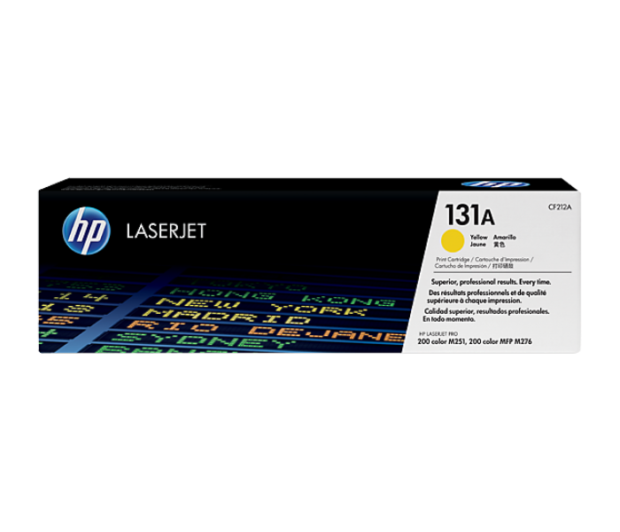 Express Delivery - HP 131A CF212A Original LaserJet Toner Cartridge - Yellow - ID 99888