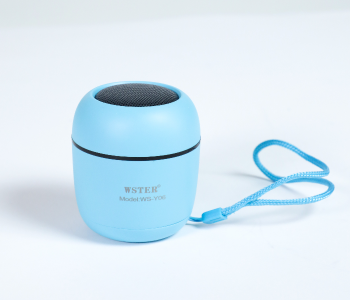 WSTER WS-Y06 Wireless Stereo Speaker - Sky Blue in UAE