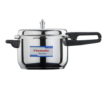 Express Delivery - Butterfly BFY 171044SS75 7.5 Litre Stainless Steel Pressure cooker  - Silver - ID 99732