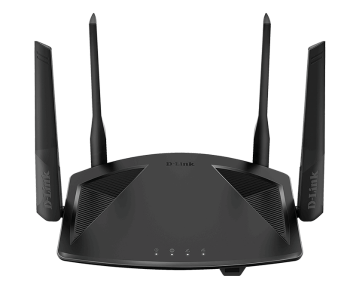 D Link DIR-X1860 Smart AX1800 Wi-Fi 6 Router - Black in UAE