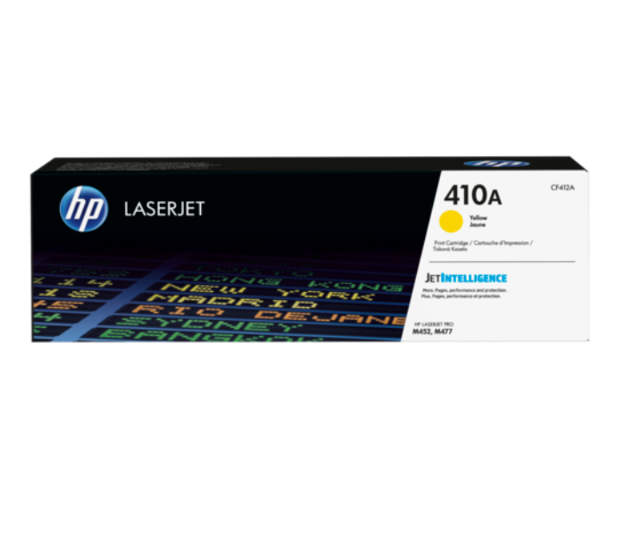 Express Delivery - HP 410A CF412A Original LaserJet Toner Cartridge - Yellow - ID 99892