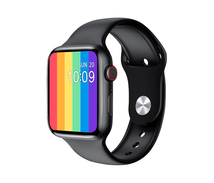 Express Delivery - Trands TR-SW10 2000mAh Polymer Waterproof Magnetic Smart Watch - Black - ID 103123
