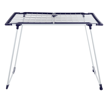 Delcasa DC2055 2.470Kg Clothes Dry Stand - Black And White in UAE