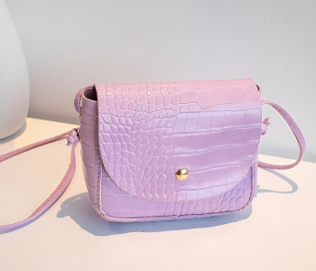 FN-New Trendy Elegant Mini Satchel Shoulder Bags Crossbody For Ladies - Purple in KSA