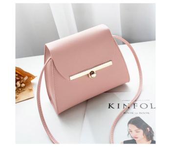 Express Delivery - FN-Fashionable Summer New Style Mini Leather Purse Handbag for Women - Pink - ID 103327