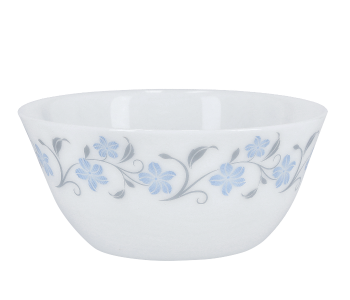 Delcasa DC1857 5 Inch Durable And Lightweight Ivory Opal Ware Soup Bowl - White in UAE