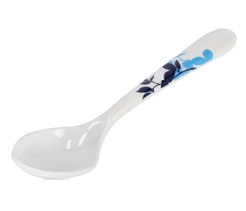 Delcasa DC1866 Durable And Heat Resistant Melamine Spoon With Long Handle - White in UAE