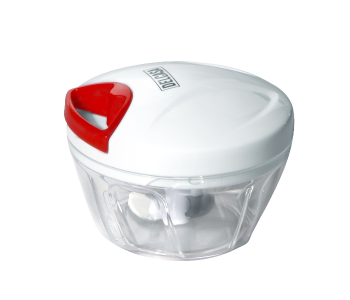 Delcasa DC1618 Durable Handy Non Skid Pull Food Chopper - White And Red in UAE