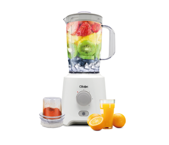 Express Delivery - Clickon CK2639 350W Automatic 2 in 1 Blender - White - ID 101775