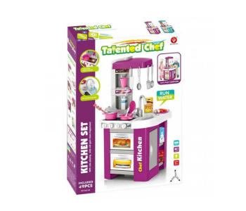 Family Center Talented Chef Kitchen Playset For Kids - Purple in KSA