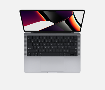 Apple MacBook Pro MKGQ3 14 Inch M1 Pro Chip 16GB RAM 1TB - Grey in UAE