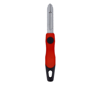 Delcasa DC1922 21x2.8 Cm Stainless Steel Swivel Peeler -Silver And Red in UAE