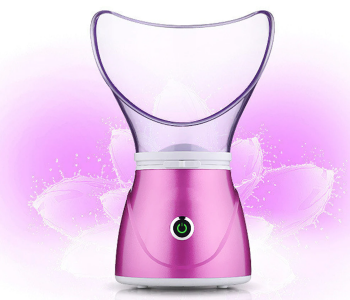 Electric Facial Steamer 60ml Face Steaming Cleansing Skin Humidification Moisturizing Instrument - Pink in KSA