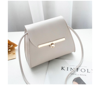 FN- Fashionable Summer New Style Mini Leather Purse Handbag For Women - Grey in KSA