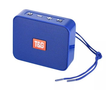 Portable 1778 Bluetooth Wireless Square Speaker - Blue in KSA