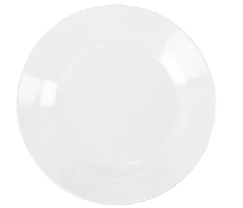 Delcasa DC2319 8 Inch Melamine Deep Soup Plate - White in UAE