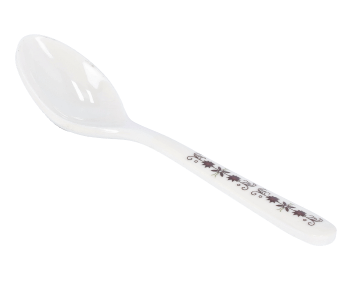 Delcasa DC1868 Durable And Heat Resistant Melamine Spoon With Long Handle - White in UAE