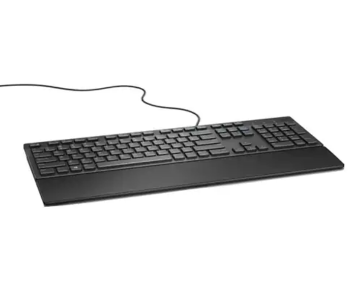 Express Delivery - Dell KB216 Multimedia Wired Keyboard - Black - ID 102082