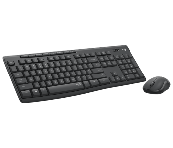Express Delivery - Logitech Silent Wireless Keyboard And Mouse Combo MK295 - ID 101590