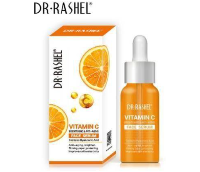 Express Delivery - Dr Rashel DR013 50ml Vitamin C Face Serum Brightening and Anti-Aging - ID 103245