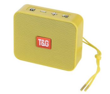 Portable 1778 Bluetooth Wireless Square Speaker - Yellow in KSA