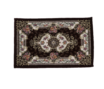 Delcasa DC2002 40x60CM Indoor-Outdoor Water Absorbing Door Mat -Black in OMAN