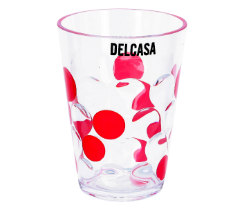 Delcasa DC1756 4 Pieces 270 Ml Durable Polystyrene Stable Cup Set - Clear in UAE